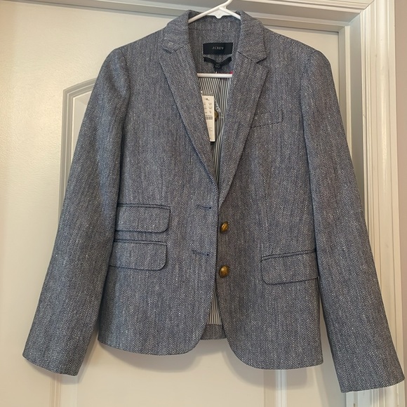 J Crew Dalton Blazer- New with Tags- Size 00 - Picture 2 of 7